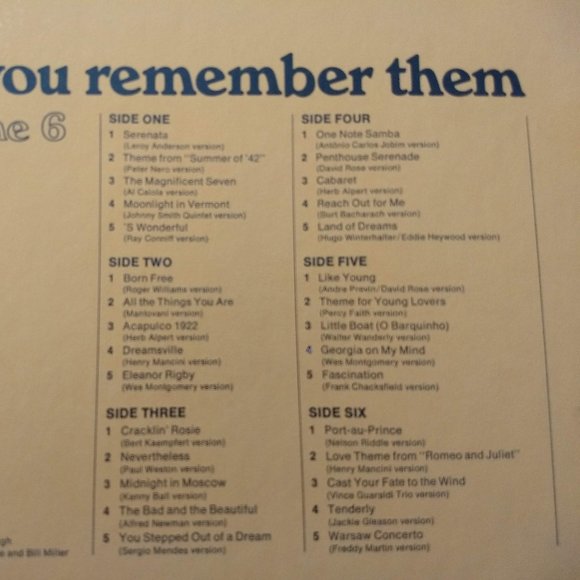 Vintage 70s Time/Life V.6 great instrumental collection - Picture 4 of 4